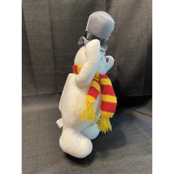 Hallmark Dancing Sing 14” Frosty The Snowman Magnetic Hat Activating 2010 - Picture 3 of 11